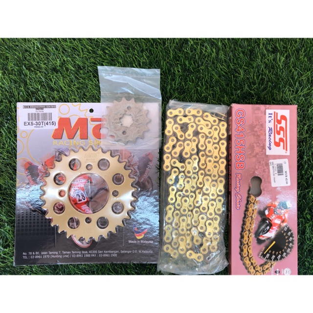 โซ่ Mcs SPROCKET SPOCKET SSS 415 HONDA EX5/GBO | Shopee Thailand