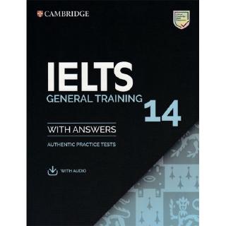 DKTODAY หนังสือ CAMBRIDGE IELTS 14 GENERAL:SB+ANS+AUDIO DOWNLOAD CODE