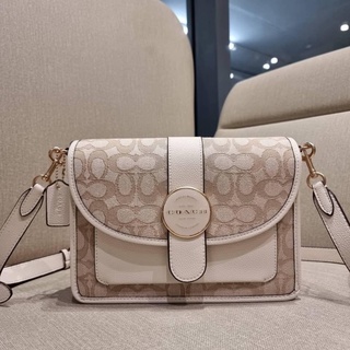 COACH C8307 LONNIE CROSSBODY IN SIGNATURE JACQUARD