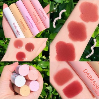 สินค้า 🍬Lipstick ลิปกลอส  แมทท์สไตล์ ราคาถูก ลิปสติก เนื้อแมท แบบกันน้ำ ติดทนนาน 5 สี