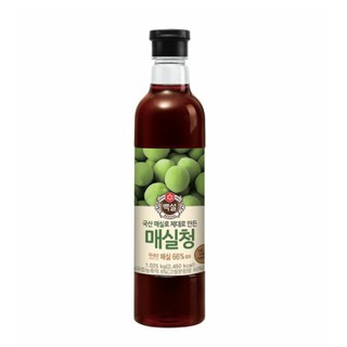 cj all purpose plum extract syrup น้ำเชื่อมลูกพลัม 매실청 น้ำเชื่อมสารสกัดพลัมเอนกประสงค์ 1.025kg