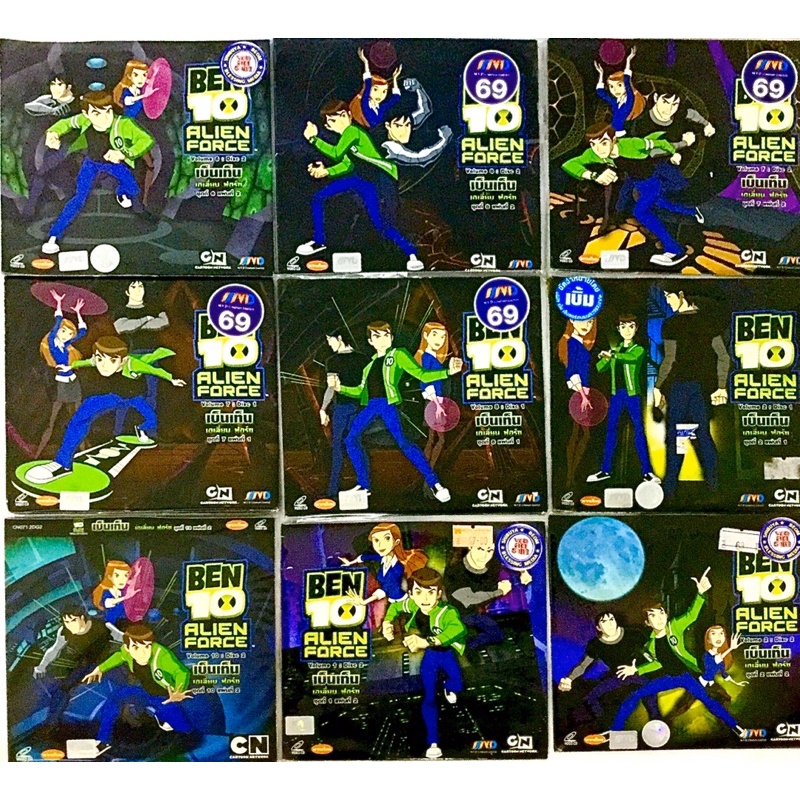 vcdการ์ตูน-เบ็นเท็นben10-alien-force-ลิขสิทธิ์แท้-แผ่นใหม่มือ1