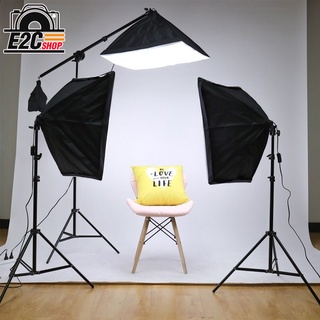 SHOOTING TABLE 60X130 SET 155 WATT โต๊ะถ่ายสินค้าขราด 60*130cm