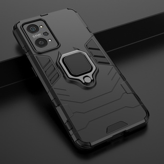เคสโทรศัพท์มือถือ PC แข็ง กันกระแทก พร้อมแหวนนิ้ว สําหรับ Realme GT Neo2 5G GT Neo 2 5G