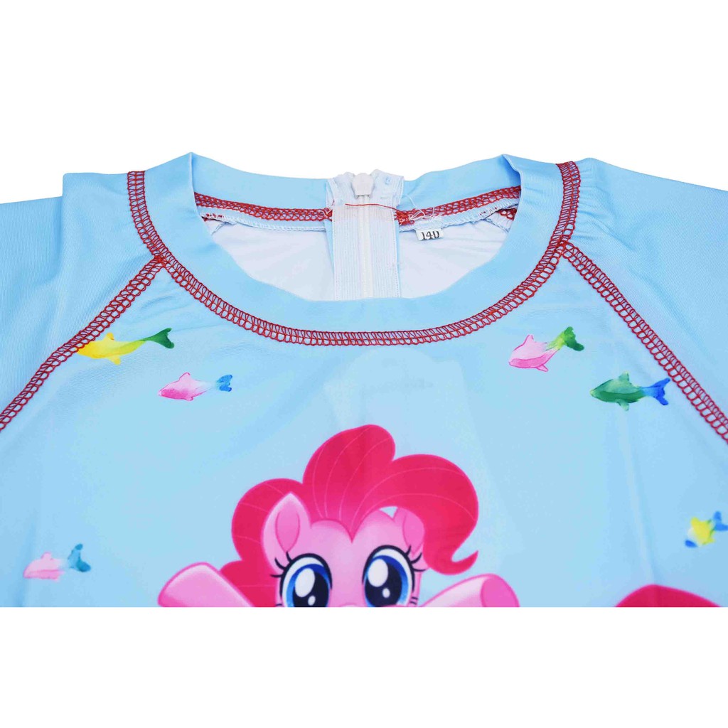 ชุดว่ายน้ำโพนี่-mylittlepony-ชุดว่ายน้ำ-แถมฟรีหมวกว่ายน้ำ-เนื้อผ้านิ่ม-ไม่อุ้มน้ำ-ใส่เรียนว่ายน้ำได้-แห้งเร็ว-ชุดว่ายน้ำ