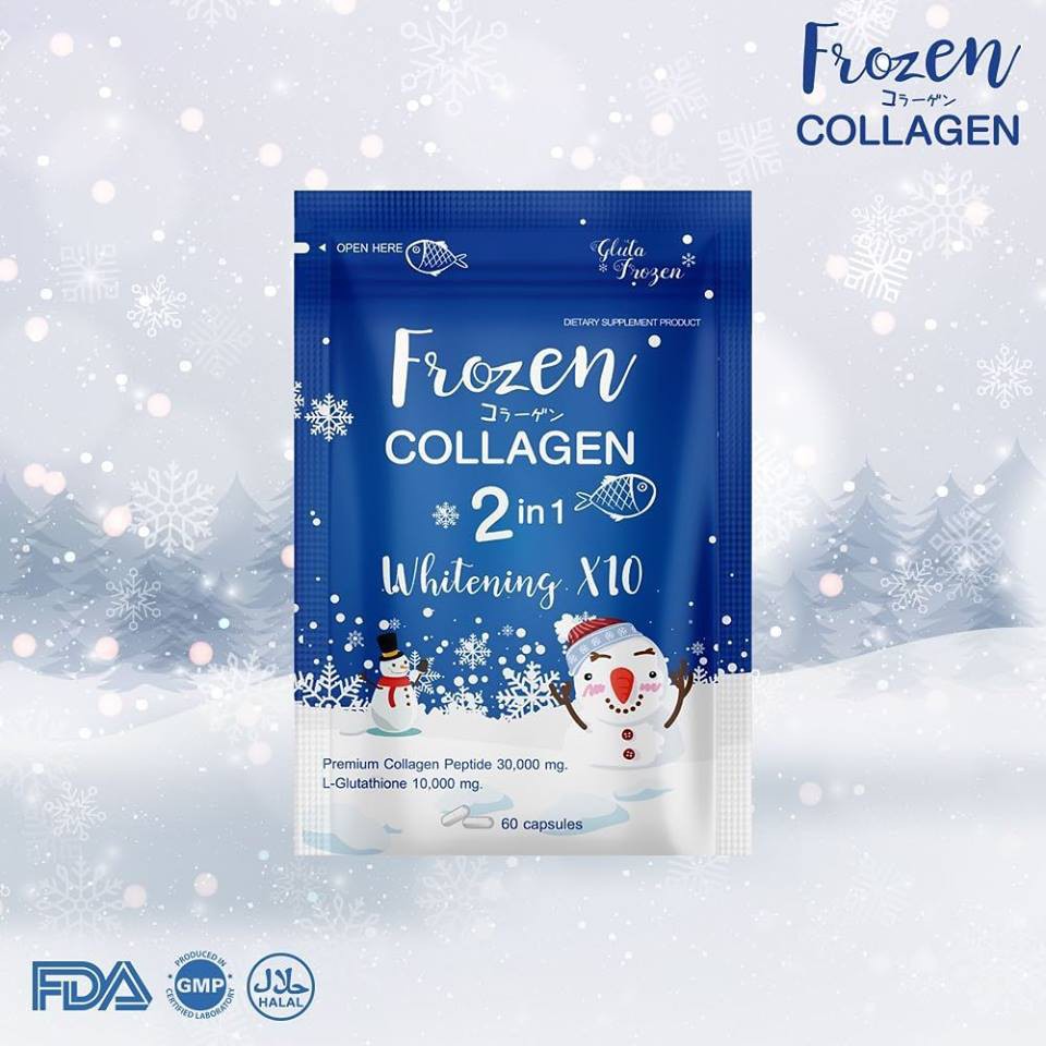 ภาพหน้าปกสินค้าพร้อมส่ง  Frozen Collagen by Glutafrozen โฟสเซ่น คอลลาเจน จากร้าน yonghengzhixin บน Shopee