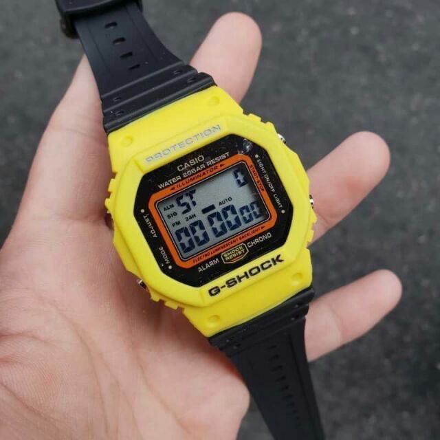 นาฬิกา-g-shock-cop-ราคา-350-บาท-สายยาง-ระบบดิจิตอล