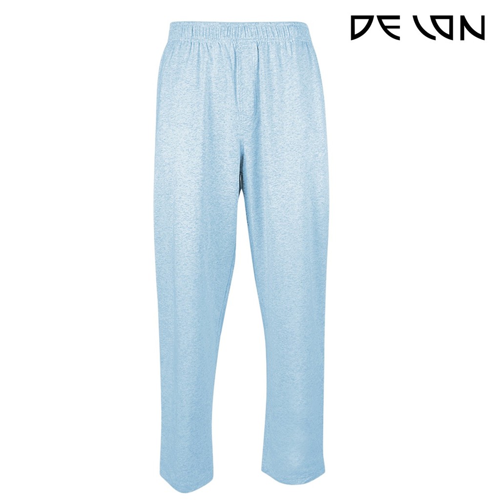 delon-กางเกงนอนขายาวผู้ชาย-ab54001ผ้าคอตตอน-ยืด-เนื้อนุ่ม-ใส่สบาย-ขอบเอวยางยืด