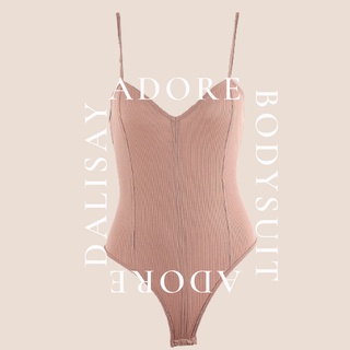 Dalisay Bodysuit บอดี้สูท สี Nude Brown