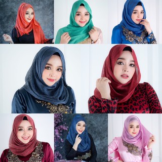 สินค้า ผ้าคลุมฮิญาบ ผ้าพันยาวแบบตาข่าย Hijab muslim sh32