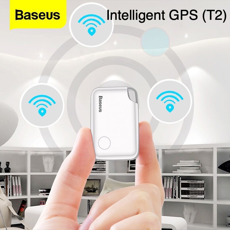 baseus-intelligent-gps-t2-อุปกรณ์ติดตามไร้สายอัจฉริยะ-ติดตามคน-สิ่งของ-สัตว์เลี้ยง-เด็ก-มีเสียงเตือน-เชื่อมต่อผ่านแอพ