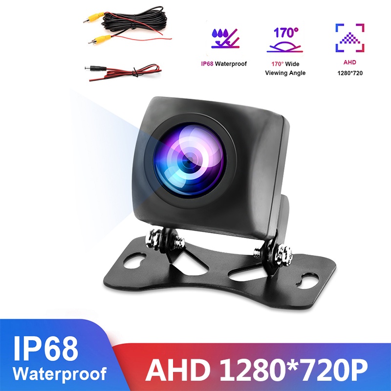 Ahd 720P 25fps กล้องมองหลังรถยนต์ เลนส์ฟิชอาย มองเห็นที่มืด กันน้ํา ...
