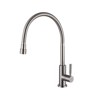 ก็อกซิงค์เดี่ยว เคาน์เตอร์ RASLAND RS SS-30422 สเตนเลส ก๊อกซิงค์ ก๊อกน้ำ ห้องน้ำ SINK FAUCET SINGLE RASLAND RS SS-30422