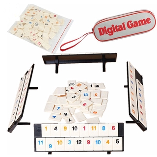 ภาพหน้าปกสินค้า106 Tiles Family Traveling Portable Rummikub Israel Mahjong Digital Board Game ที่เกี่ยวข้อง