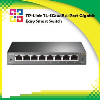 TP-LINK TL-SG108E 8-Port Gigabit Easy Smart Switch