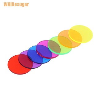 ภาพขนาดย่อของภาพหน้าปกสินค้า(Willbesugar) ชิปน้ําตาล พลาสติก 15 มม. ของเล่นสําหรับครอบครัว 50 ชิ้น (best จากร้าน willbesugar.th บน Shopee ภาพที่ 2