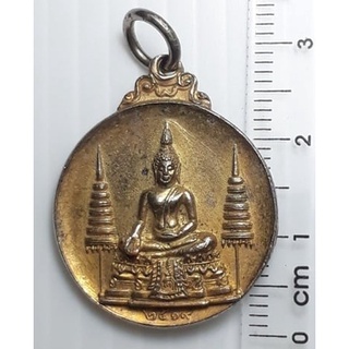 เหรียญพระพุทธข้างฉัตร หลวงพ่อแพ วัดพิกุลทอง สิงห์บุรี ปี2519