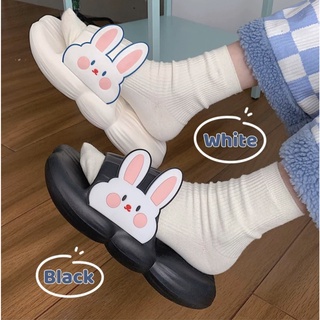 ภาพหน้าปกสินค้าส่งเร็ว🚚ส่งจาก ไทย【TX-1613】TOBO แท้ size36-41 Rabbit shoes รองเท้าแตะแบบสวมทรงคลื่น ลายกระต่าย พื้นนุ่มใส่สบาย ซึ่งคุณอาจชอบสินค้านี้
