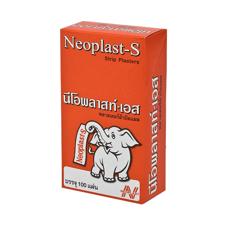 neoplast-s-พลาสเตอร์แบบผ้าปิดแผล-นีโอพลาสท์-100-ชิ้น