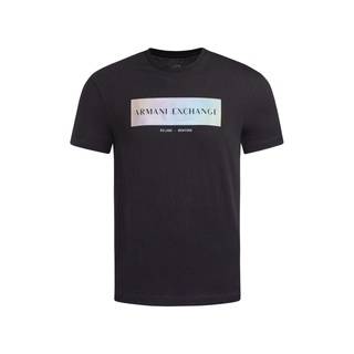 Tee เสื้อยืดผู้หญิง Armani Exchange Armani ใหม่ เสื้อยืดคอกลม แขนสั้น สําหรับผู้ชาย 3HZTGB-ZJH4Z.eGR
