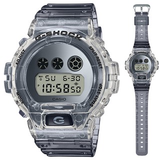 นาฬิกาข้อมือผู้ชาย G-Shock รุ่น DW-6900SK-1DR สีขาว-ดำใส