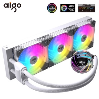 Aigo AT360 CPU Cooler RGB พัดลมระบายความร้อน  ซิงค์ออร่า ARGB