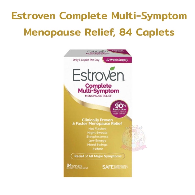 Estroven® Complete Multi-Symptom Menopause Relief ขนาด 84เม็ด | Shopee ...