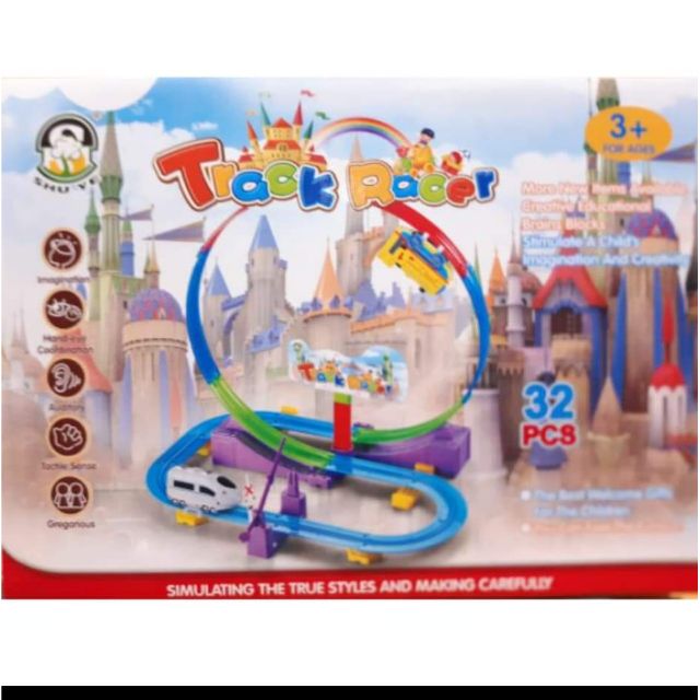 รถไฟรางตีลังกา TRACK RACER | Shopee Thailand
