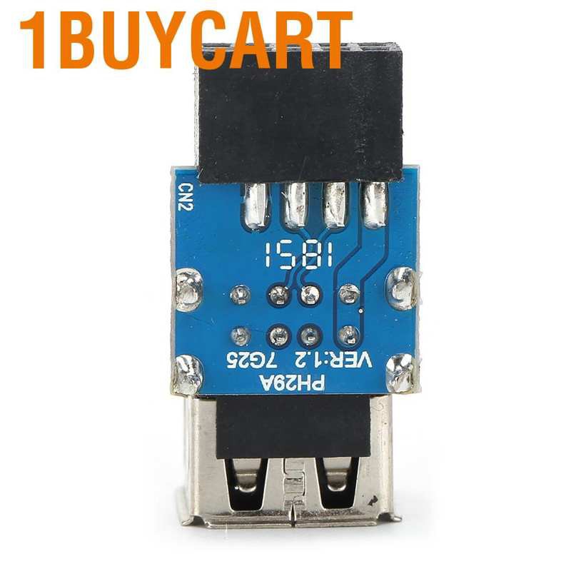 1-buycart-9-pin-to-2-usb-0-pc-เมนบอร์ด-อะแดปเตอร์ขยายสําหรับคอมพิวเตอร์