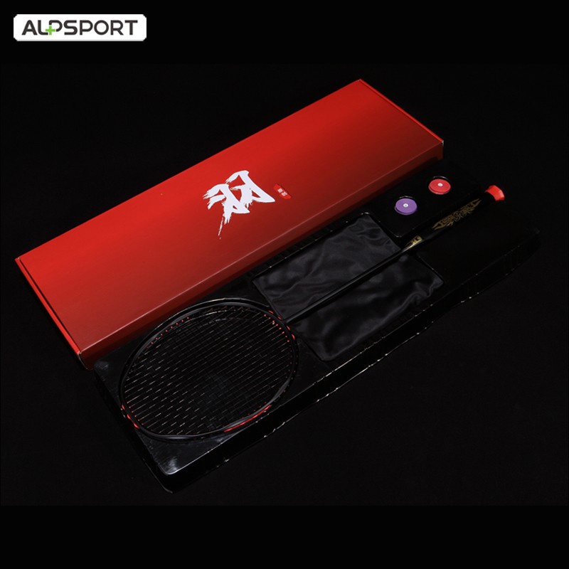 ALP MH-V5 Wave Shape 5U 75g 30Lbs คาร์บอนไฟเบอร์เต็ม 100% ไม้แบดมินตัน ...