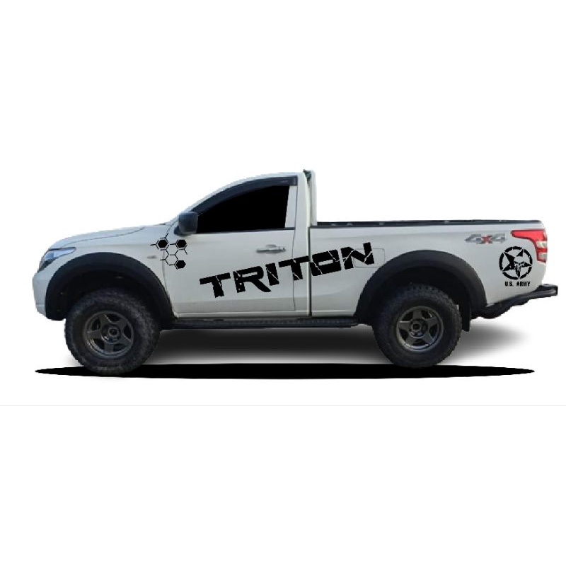 sticker-mitsubishi-triton-สติ๊กเกอร์รถกระบะตอนเดียว-triton-สติ๊กเกอร์รถกระบะหัวเดียว-triton