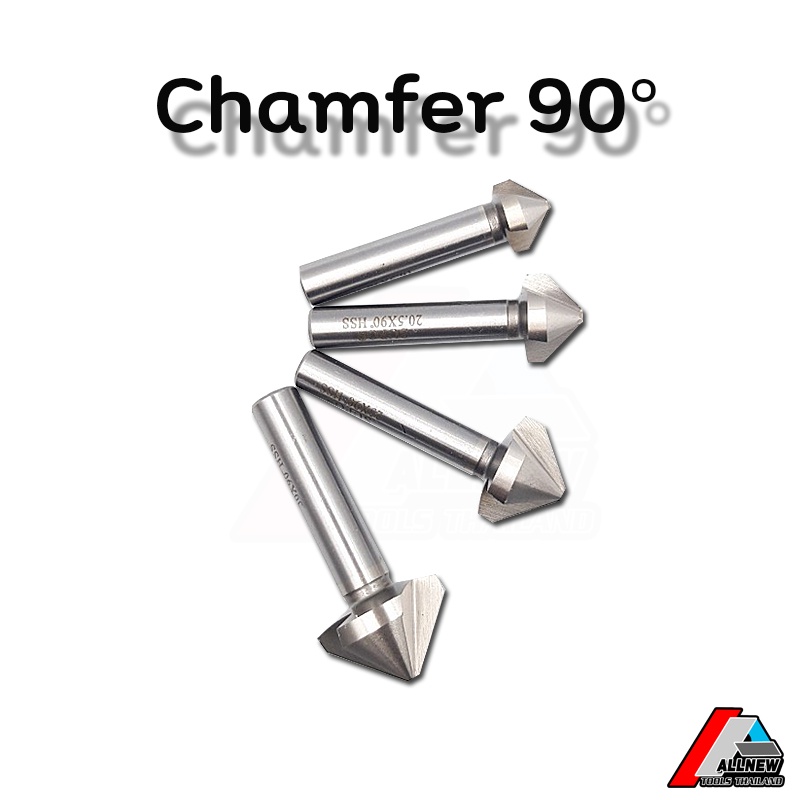 chamfer-แชมเฟอร์-เครื่องมือลบคมชิ้นงาน-ดอกลบคม-90-องศา-hss-chamfer-tools-90-ลบคม-dia-6-3-30