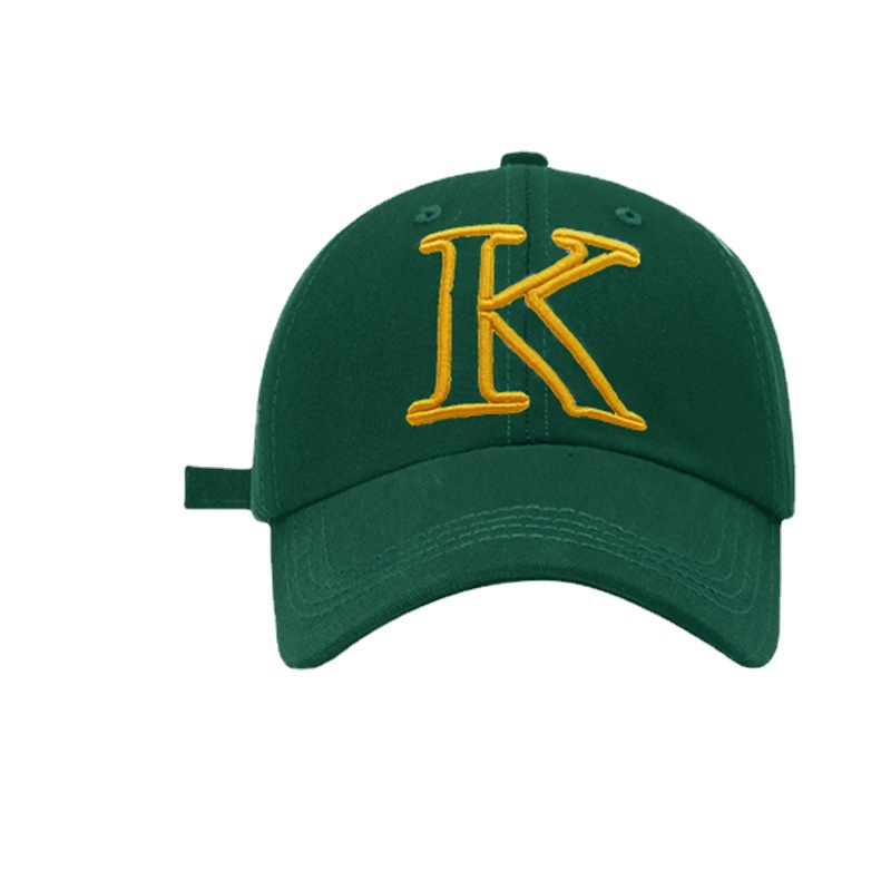 หมวกเบสบอล-กันแดด-ปักลายตัวอักษร-สามารถปรับได้-สําหรับผู้ชาย-และผู้หญิง