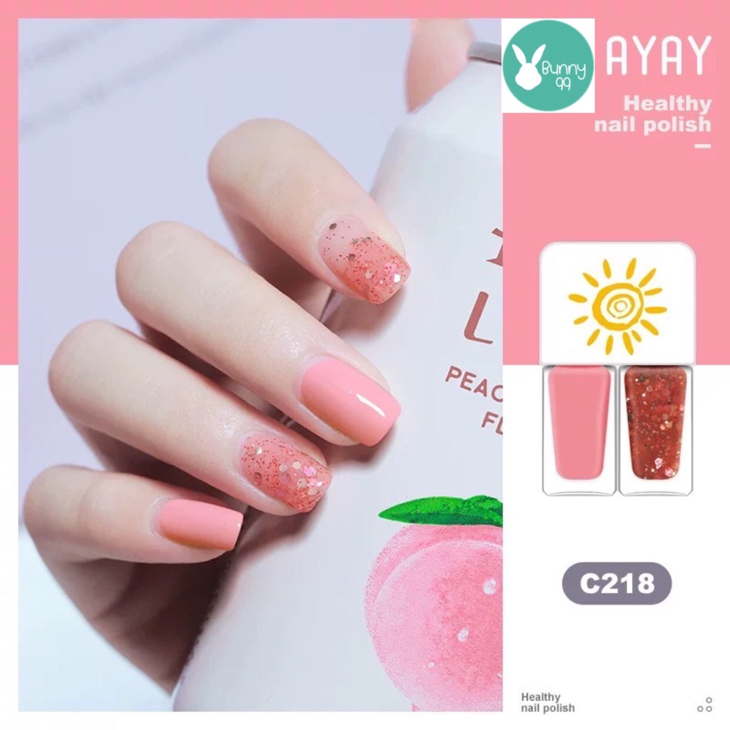 ยาทาเล็บ-2-สีในขวดเดียว-ดีไซน์สุดหรู-แห้งไว-มีทั้งหมด-50-กว่าเฉดสี-ไม่ต้องอบ