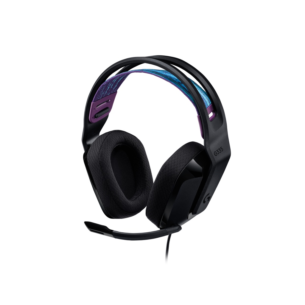 ภาพหน้าปกสินค้า(พร้อมส่ง) Logitech G335 WIRED GAMING HEADSET ชุดหูฟังเกมมิ่งใช้สาย ประกันศูนย์ไทย 2 ปี by MP2002 จากร้าน pchanakarn. บน Shopee