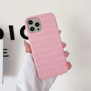 ☸₪﹍Case For Iphone เคส iphone 12 pro max เคสไอโฟน12 pro max Colorfull woven pattern