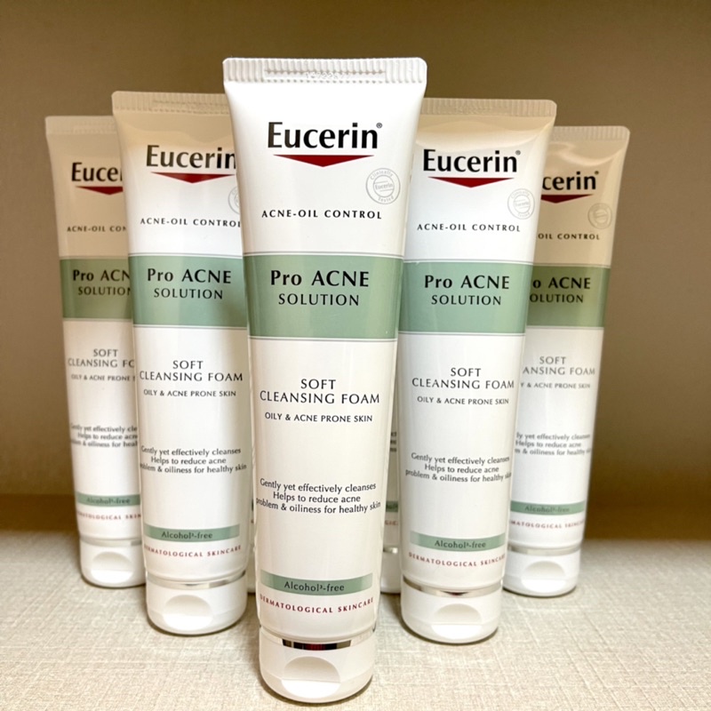 eucerin-pro-acne-solution-soft-cleansing-foam-150g-โฟมสิว