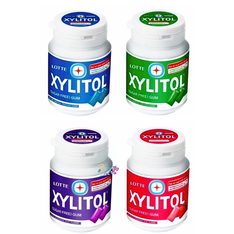 lotte-xylitol-หมากฝรั่งลอตเต้-กระปุกขนาด-58-กรัม
