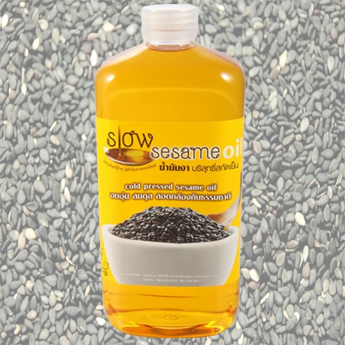 น้ำมันงาบริสุทธิ์สกัดเย็น-สวนปานะ-slow-sesame-oil