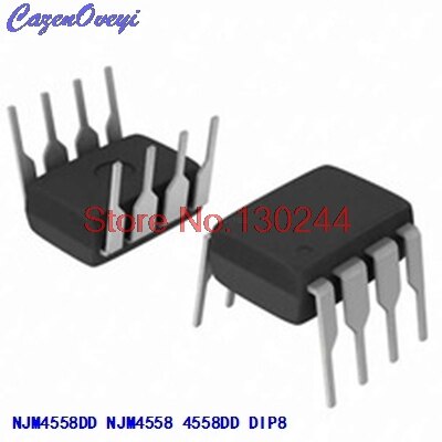 50 ชิ้น/ล็อต NJM4558DD NJM4558 4558D PJ4558 UTC4558 DIP8 ในสต็อก ...
