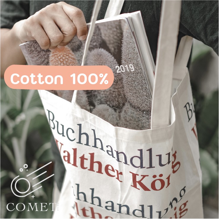 พร้อมส่งจ้าา-กระเป๋าผ้า-walther-konig-tote-bag-วัสดุผ้าcotton-กระเป๋าผ้า-แคนวาส-ถุงผ้า-สไตล์เกาหลี