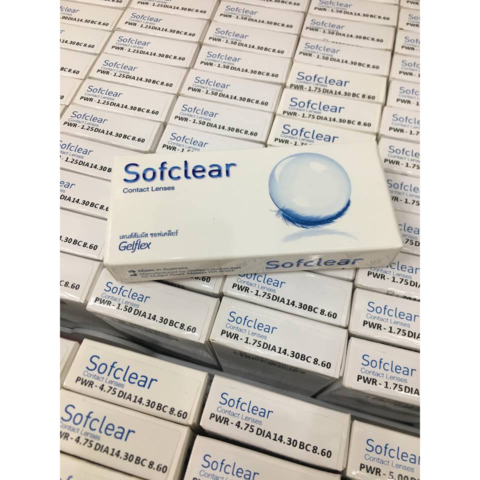Sofclear Contact Lens เบอร์ 900 เหลือ 2 กล่องสุดท้าย คอนแทคเลนส์ใสราย ...