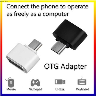 อะแดปเตอร์แปลง Micro Usb Otg To Usb Type C Otg สําหรับ Samsung Huawei Android Type - C