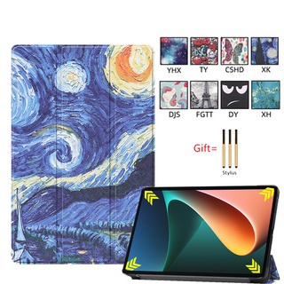 เคสแท็บเล็ตอัจฉริยะ แบบแม่เหล็ก พร้อมช่องใส่ดินสอ สําหรับ Xiaomi pad 5 pro 2021 11 นิ้ว pad 5 pro 5G