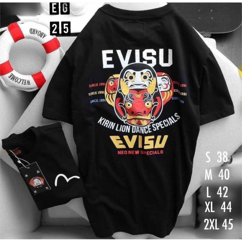 เสื้อยืด-คอกลม-evisu