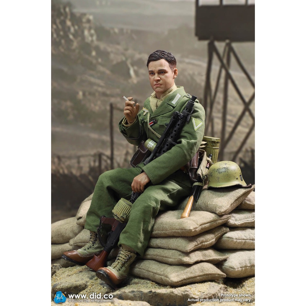 DID D80158 1/6 WWII German Africa Corps WH MG34 Gunner DID D80158 1/6 WWII German Africa Corps WH MG34 Gunner