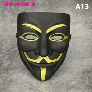 ภาพขนาดย่อของภาพหน้าปกสินค้าหน้ากาก Vendetta Hacker Mask Anonymous ของขวัญปาร์ตี้คริสต์มาส สําหรับเด็ก และผู้ใหญ่ จากร้าน alittlesetrtomj.th บน Shopee ภาพที่ 8