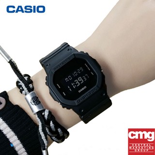 สินค้า Casio G-shock แท้100% รุ่น DW-5600BB-1DR นาฬิกาข้อมือชาย ของแท้💯%จัดส่งพร้อมกล่องคู่มือใบประกันศูนย์CMG 1ปี💯%