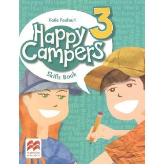 DKTODAY หนังสือ (1ED) HAPPY CAMPERS 3:SKILLS BOOK