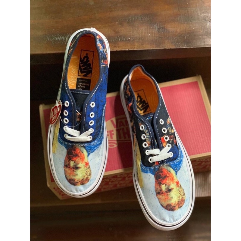 Vans authentic van hot sale gogh self portrait